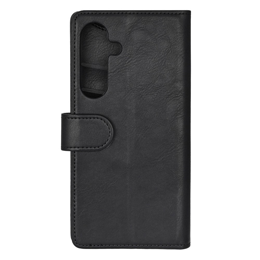 GEAR Samsung Galaxy S26+ (Plus) Kunstlæder Flip Cover m. Kortholder & Ståfunktion - MagSafe Kompatibel - Sort