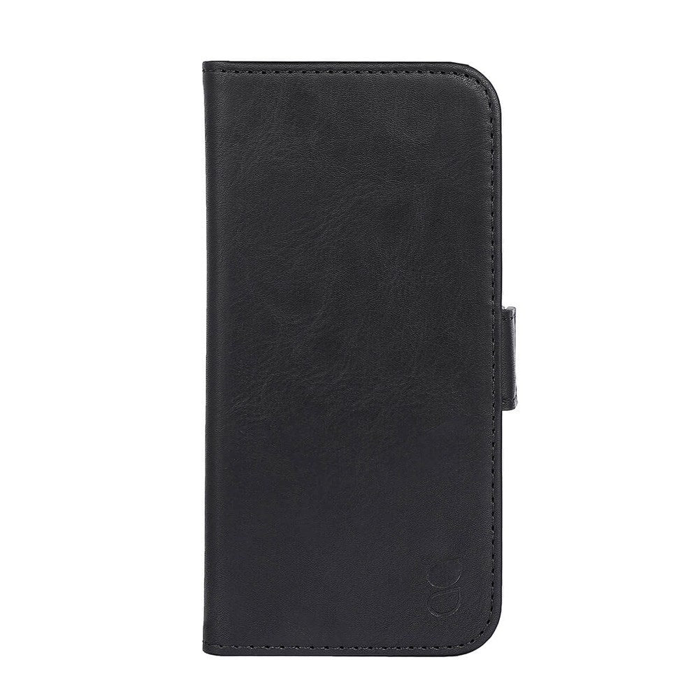 Samsung Galaxy S24 FE GEAR Vegan Leather Flip Cover m. Lommebok - Svart