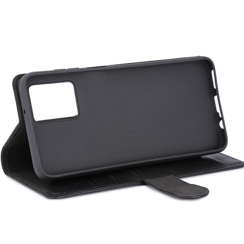 Motorola Moto G73 Gear Wallet - Lær Flip Cover m. Lommebok - Svart