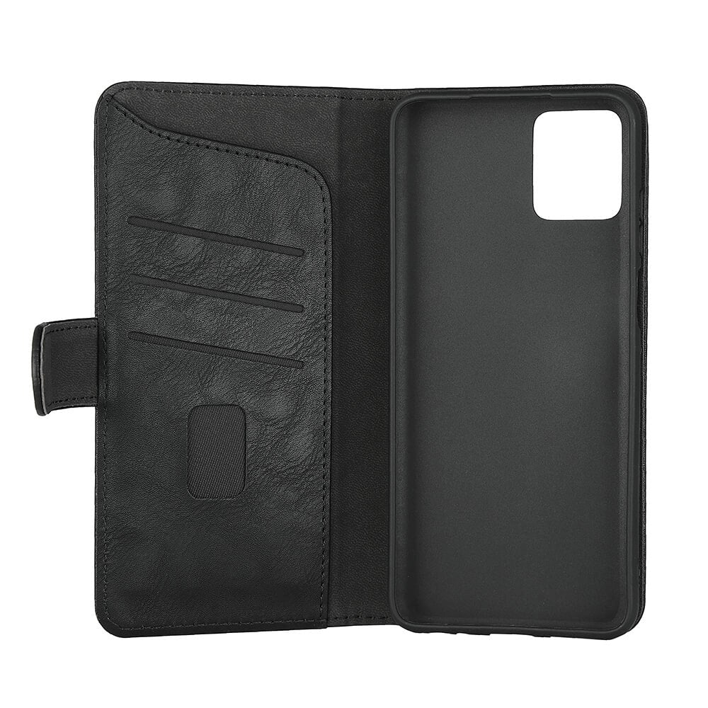 Motorola Moto G32 GEAR Lommebok - Lær Flip Cover m. Lommebok for 3 kort - Svart
