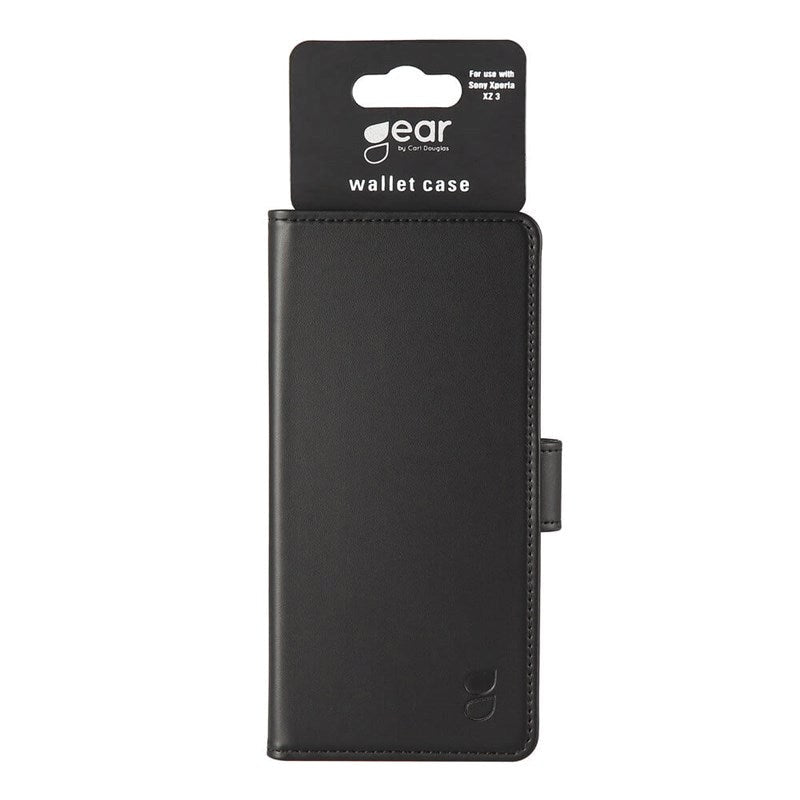 GEAR Sony Xperia XZ3 Lommebok Skinndeksel Svart