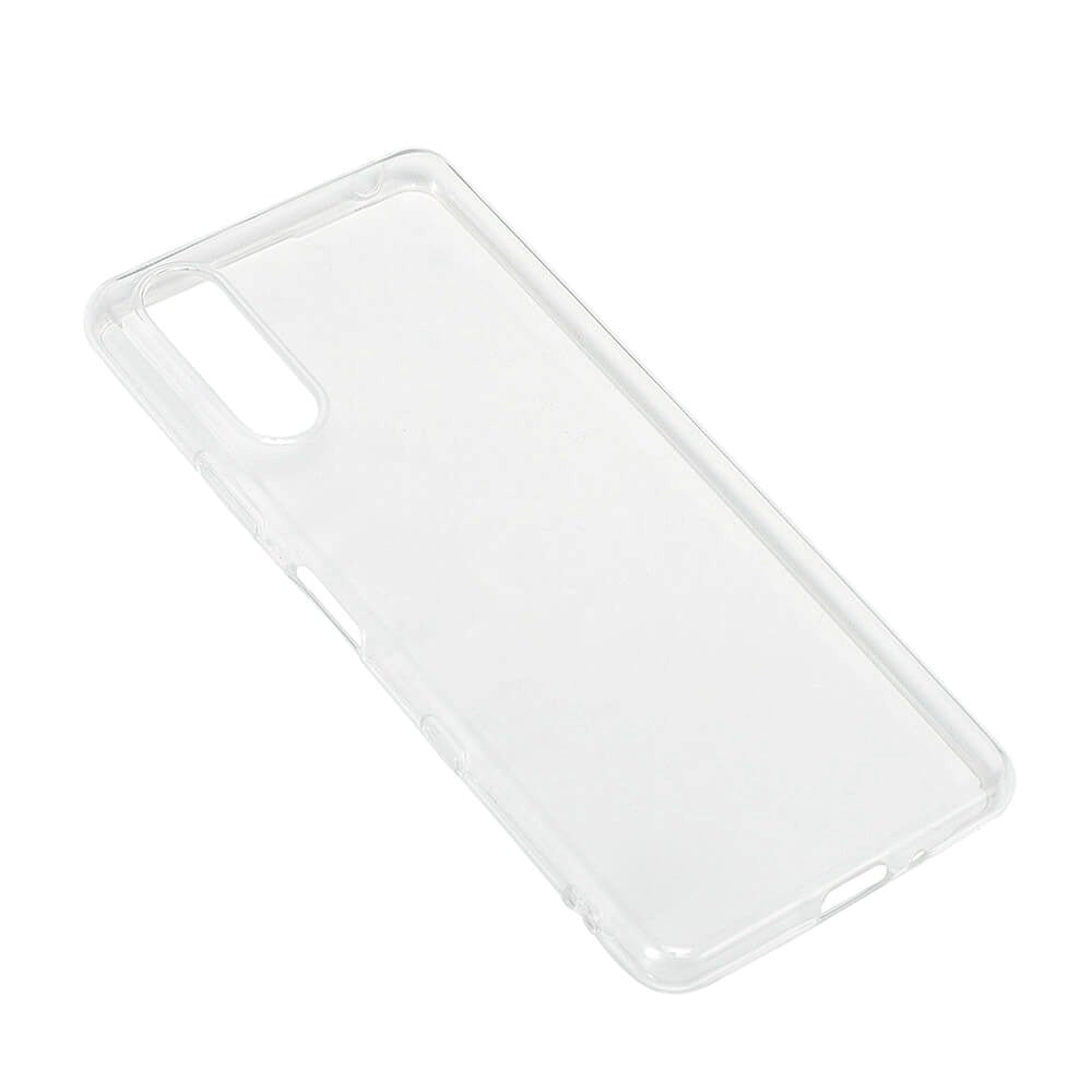 Sony Xperia 10 III GEAR Fleksibelt Plastik Bagside Cover - Gennemsigtig