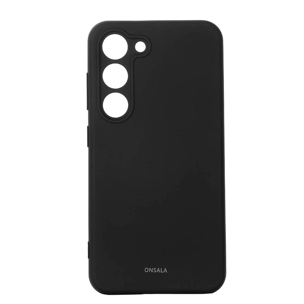 Samsung Galaxy S23 Onsala Silikone Bagside Cover - Black