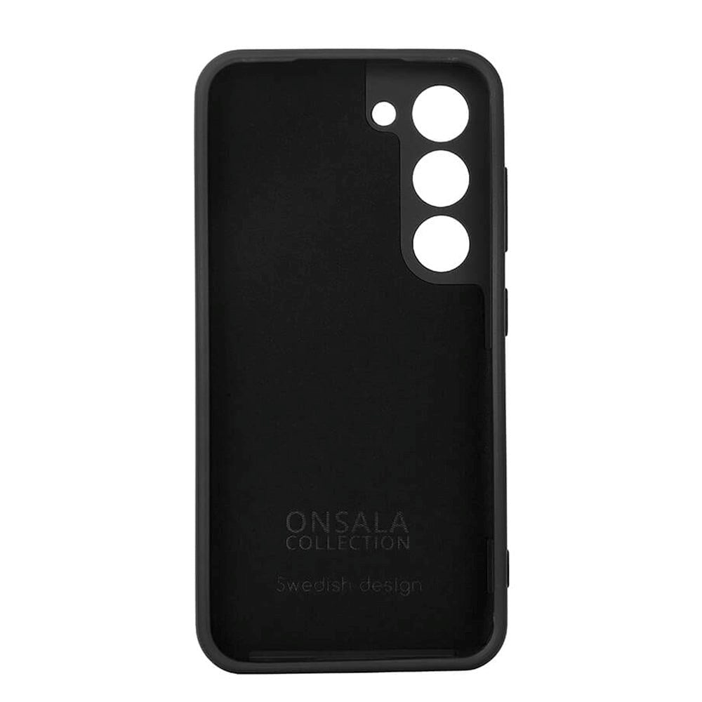 Samsung Galaxy S23 Onsala Silikone Bagside Cover - Black