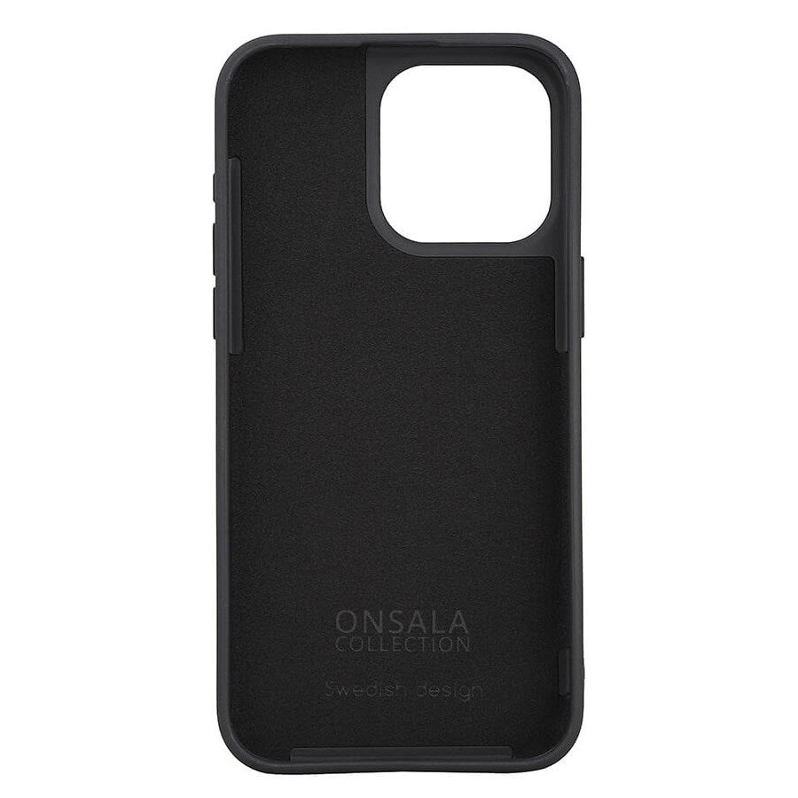 GEAR Onsala iPhone 15 Pro Max Silikon Touch Mobildeksel - Svart