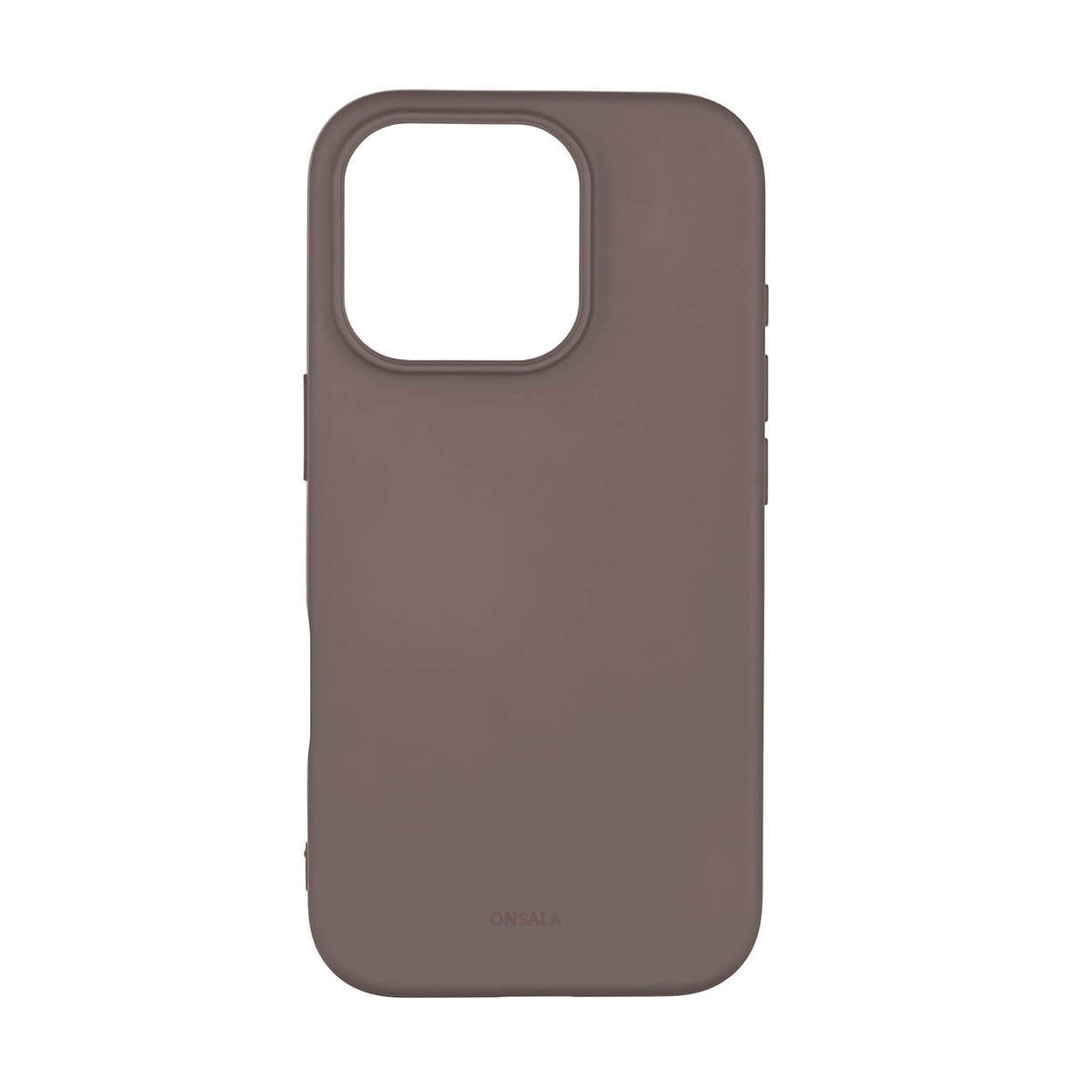 Onsala iPhone 16 Pro Silikone Bagside Cover - MagSafe Kompatibelt - Chocolate