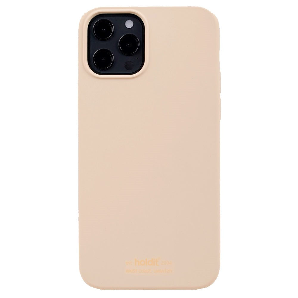 Holdit iPhone 12 / 12 Pro Soft Touch Silikonetui - Beige