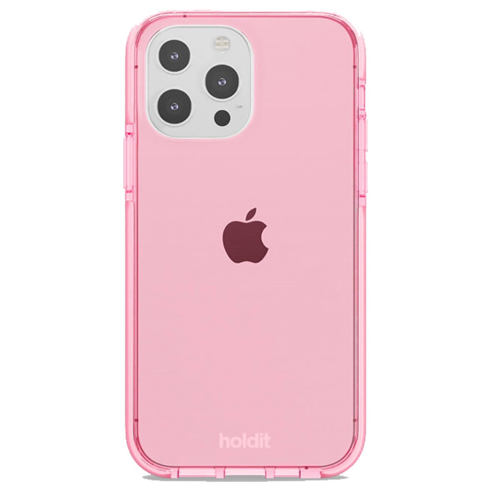 Holdit iPhone 13 Pro Seethru-deksel - lys rosa