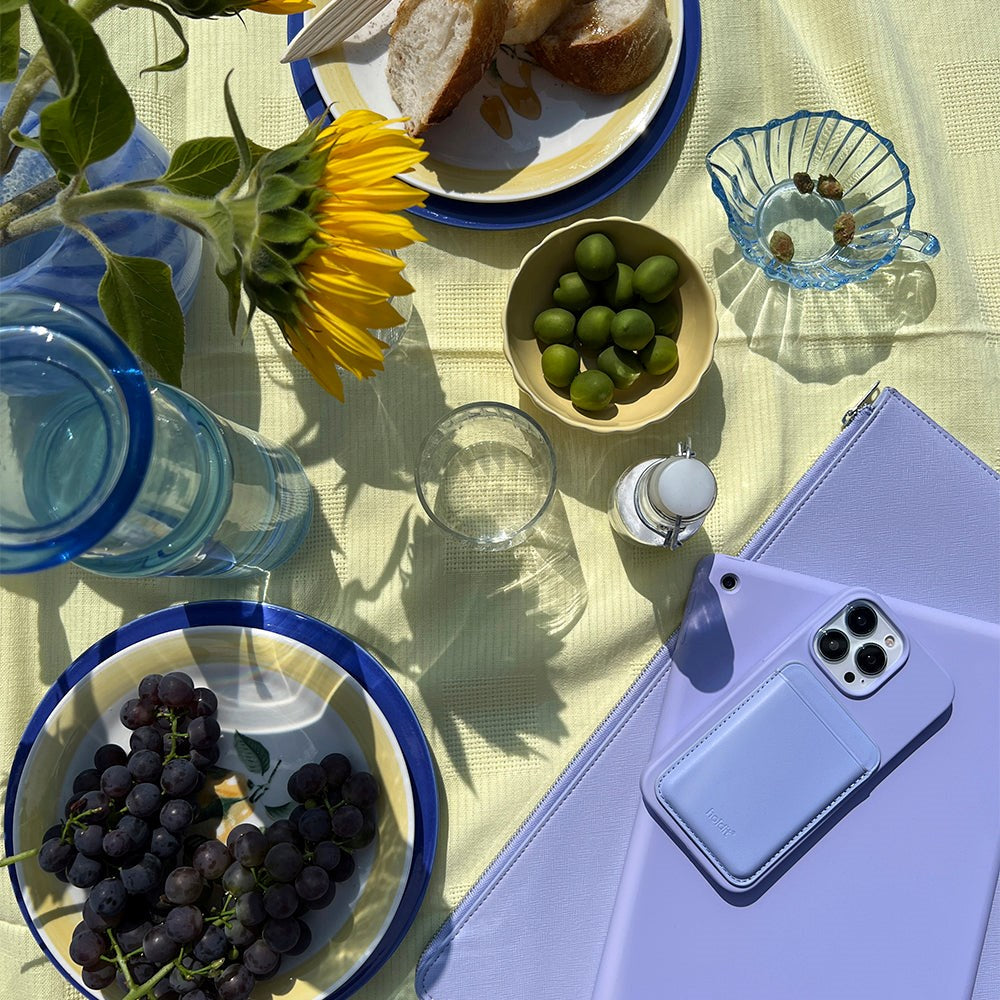 iPad Air (2022 / 2020) Holdit Silikon Bakdeksel - Lavendel