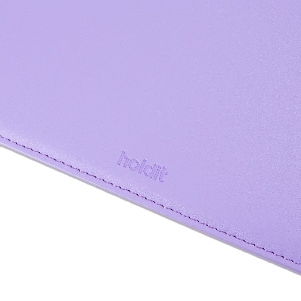 Holdit Leather Laptop-veske 14" (32,5 x 22,7 x 1,7 cm) - Fiolett