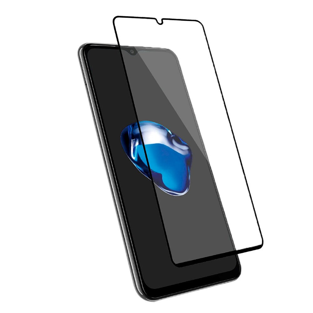 Samsung Galaxy A24 Holdit Hærdet Glas Skærmbeskyttelse 9H - Sort Kant