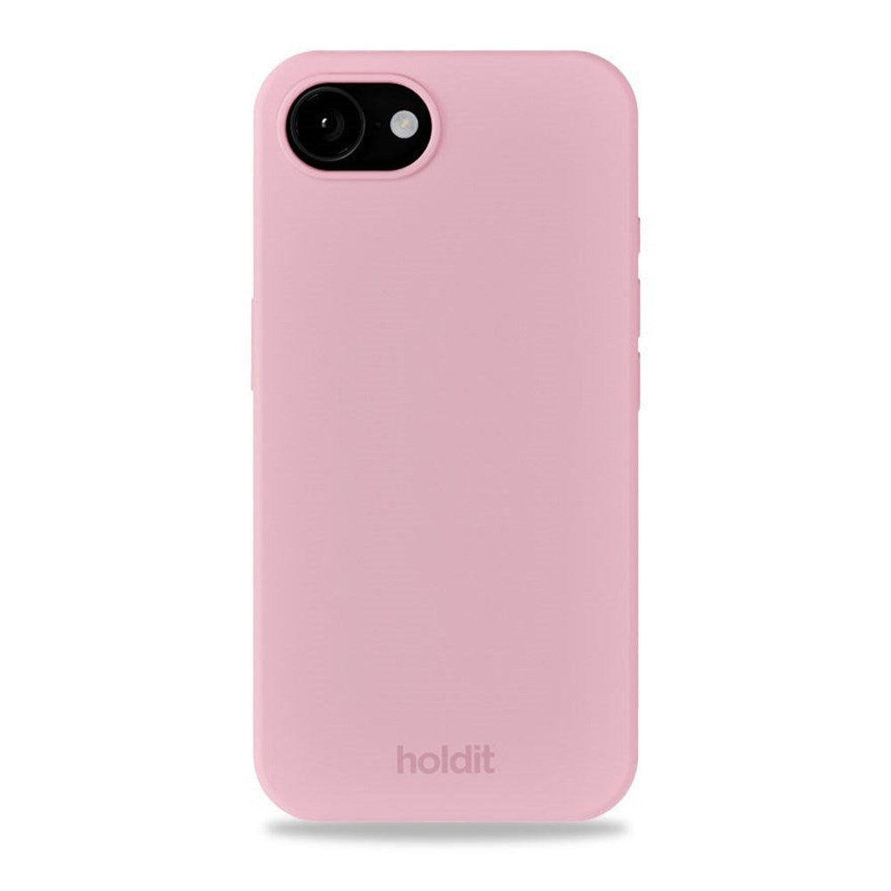 Holdit iPhone 16e Soft Touch Silikonetui - Rosa