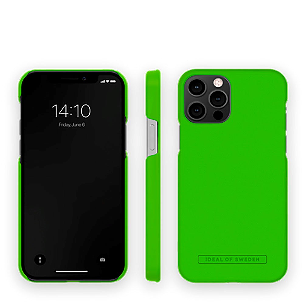 iPhone 12 / 12 Pro Ideal Of Sweden Fashion Deksel Sømløs - Hyper Lime