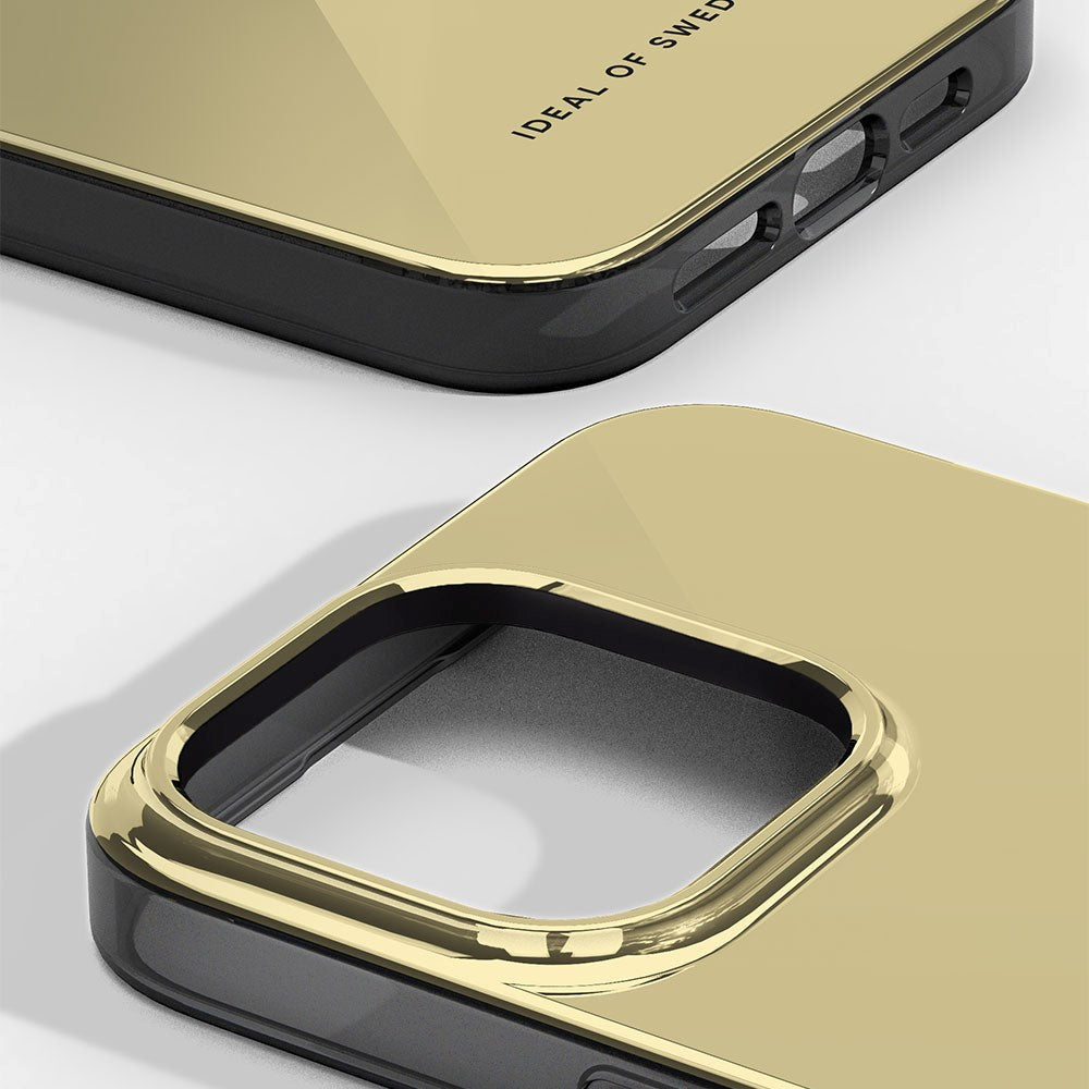 iPhone 14 Pro Max iDeal Of Sweden Speilveske - Mirror Gold