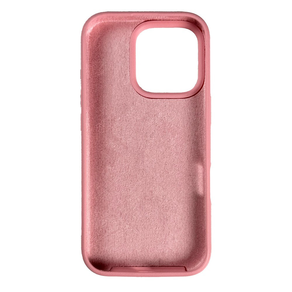 Nudient iPhone 16 Pro Base Silikondeksel - Baby Rosa