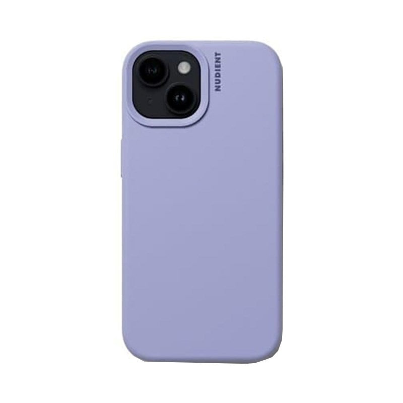 Nudient iPhone 15 Base Silicone Cover - Soft Purple
