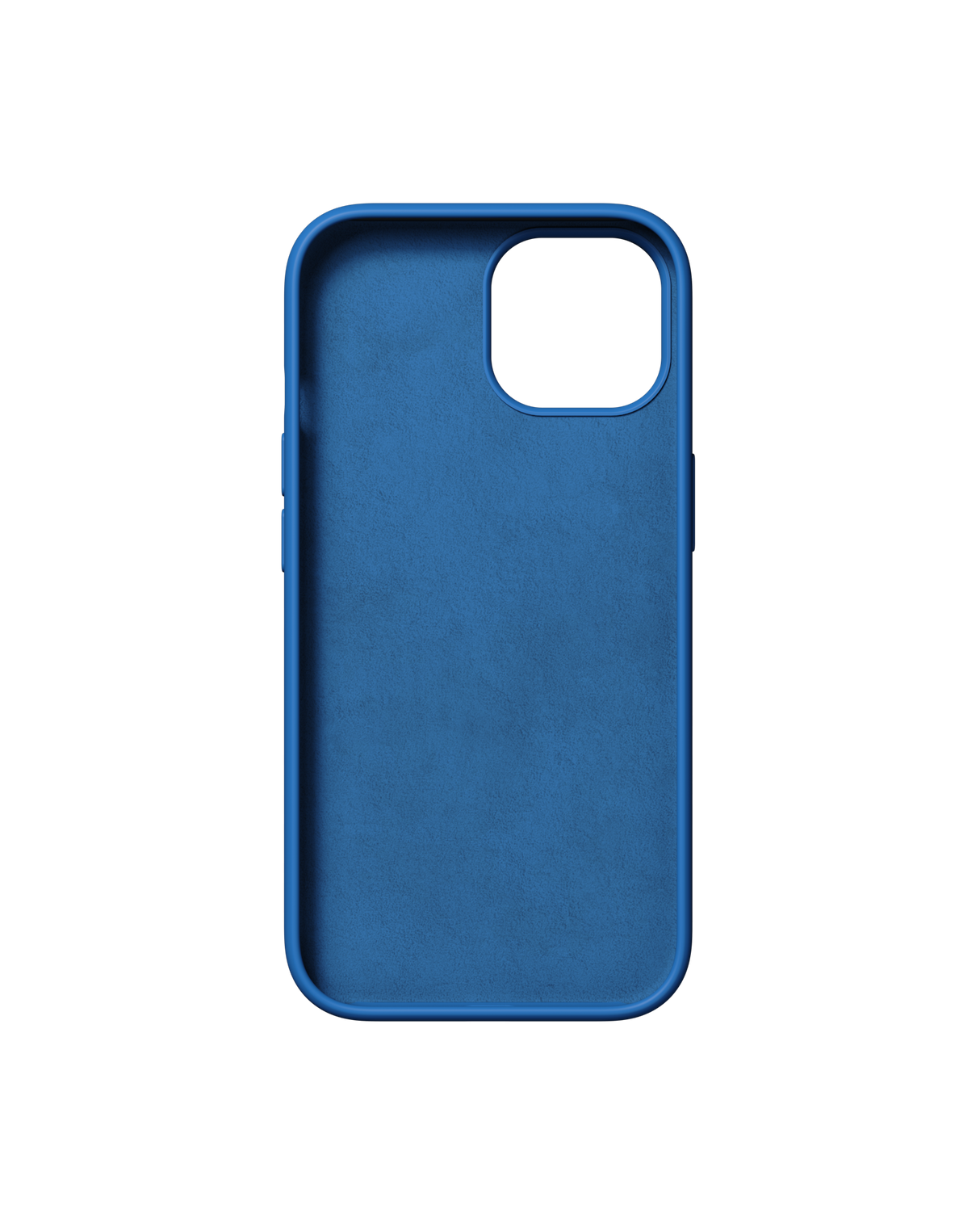 Nudient iPhone 15 Base Silicone Cover - Vibrant Blue