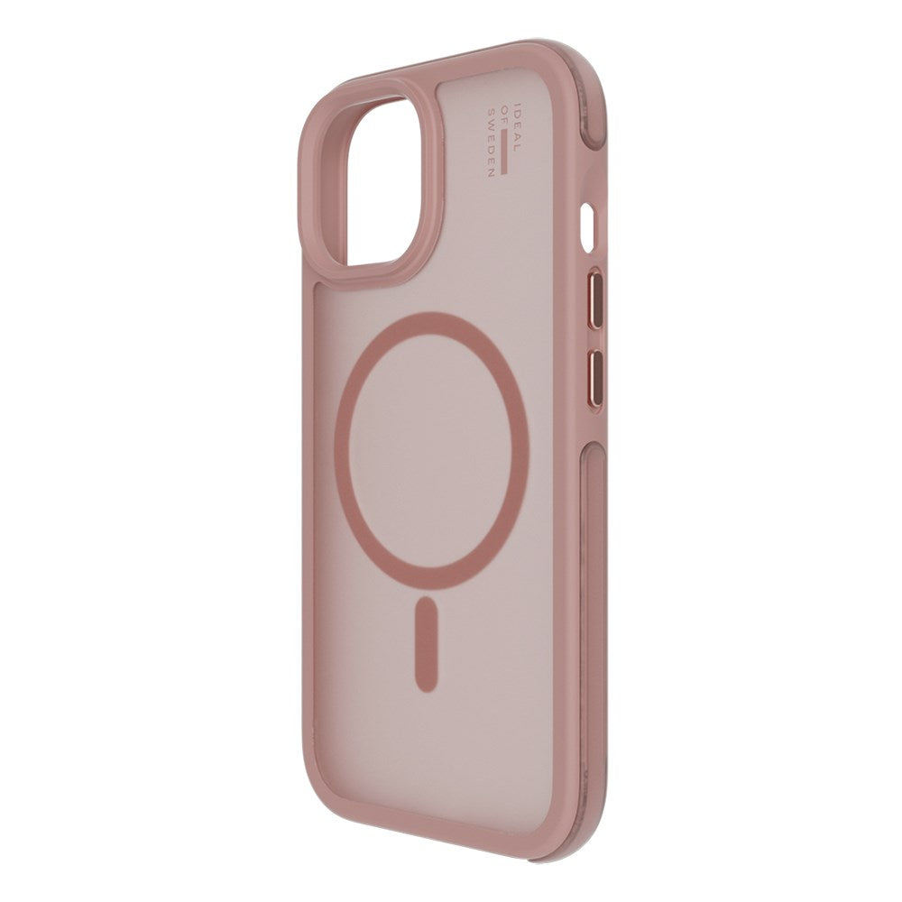 iPhone 15 iDeal Of Sweden Ideal Bumper Deksel - MagSafe-kompatibel - Blush Pink