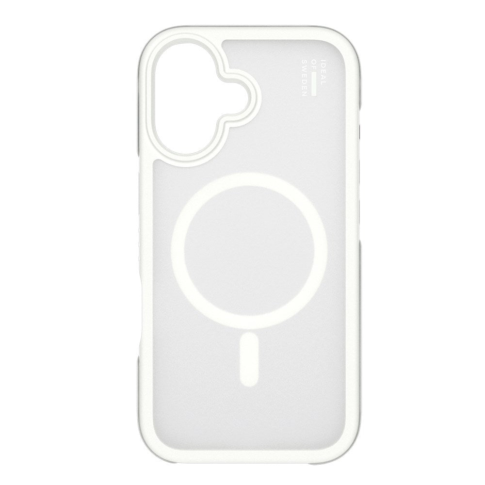 iPhone 16 iDeal Of Sweden Ideal Bumper Case - MagSafe-kompatibel - Cloudy White