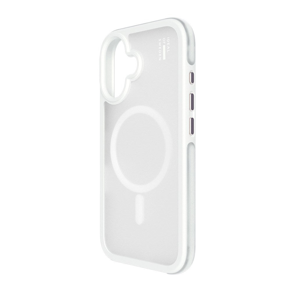 iPhone 16 iDeal Of Sweden Ideal Bumper Case - MagSafe-kompatibel - Cloudy White