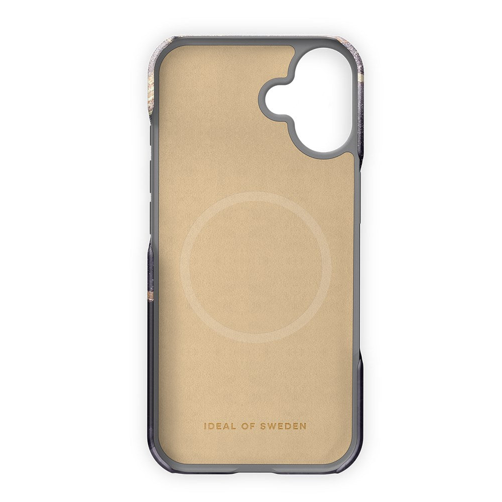 iPhone 16 Plus iDeal Of Sweden Fashion Case - MagSafe-kompatibel - Golden Twilight Marble