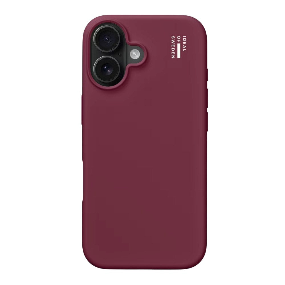 iPhone 16 iDeal Of Sweden Silikone Cover - MagSafe Kompatibelt - Fine Wine