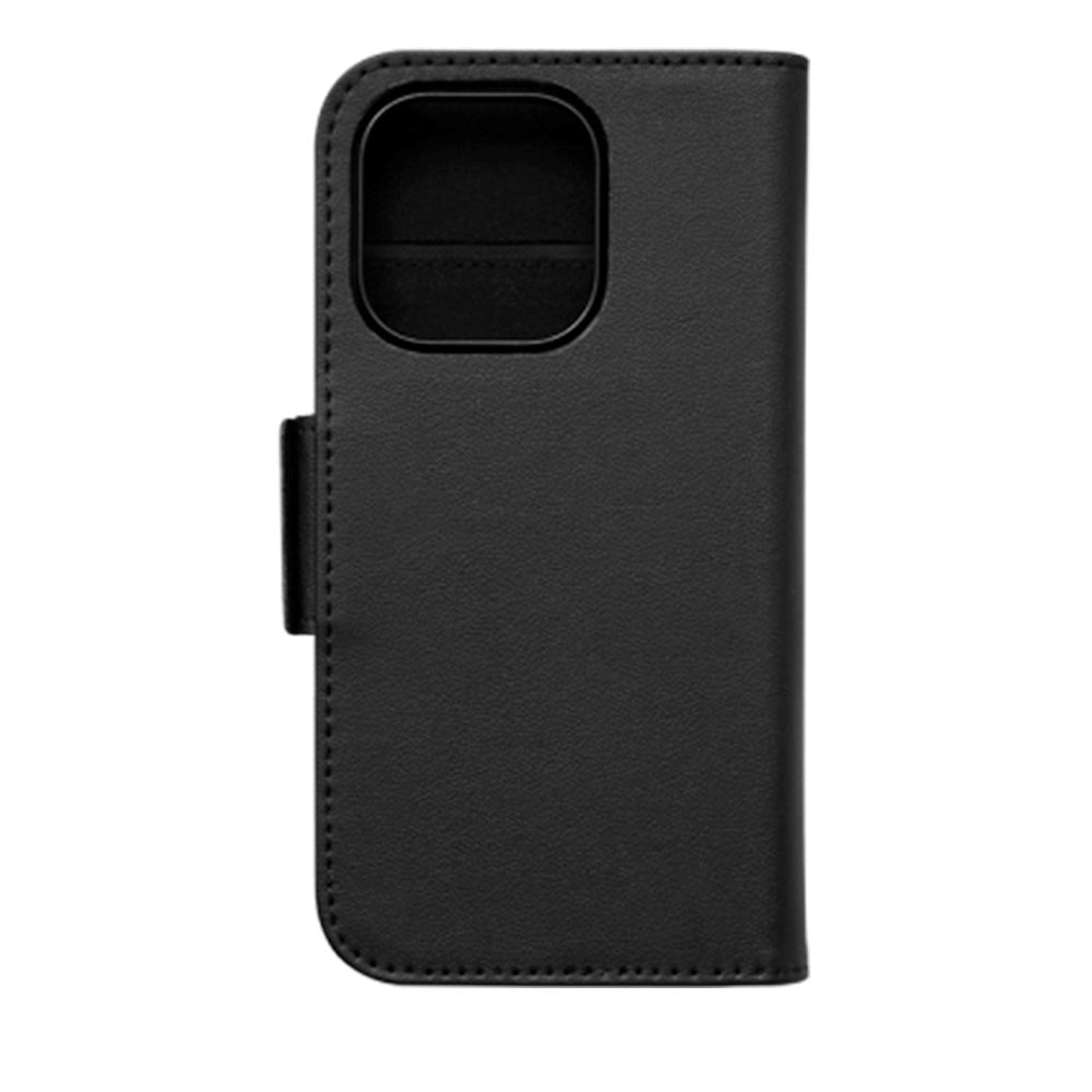 iPhone 14 Pro Key Nordfjord Slim Wallet Skinndeksel m. Lommebok - Svart