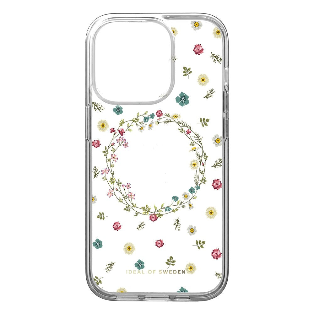 iPhone 14 Pro iDeal Of Sweden gjennomsiktig deksel - Petite Floral