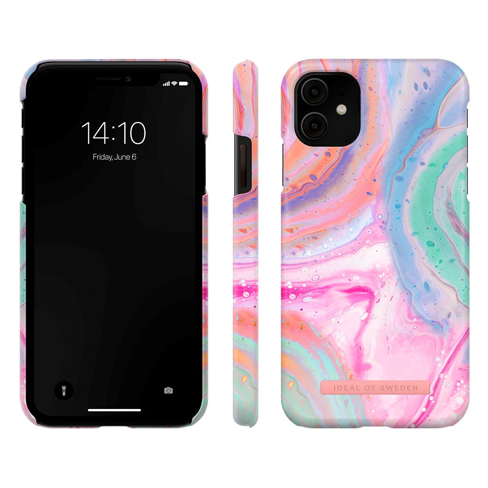 iPhone 11 iDeal Of Sweden Fashion Case - Pastellmarmor