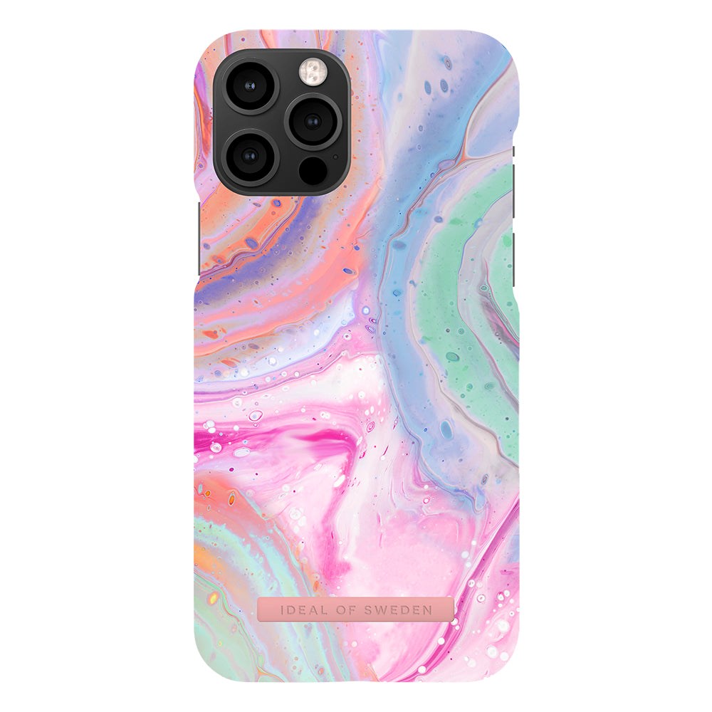 iPhone 12 / 12 Pro iDeal Of Sweden Fashion Case - Pastell Marble