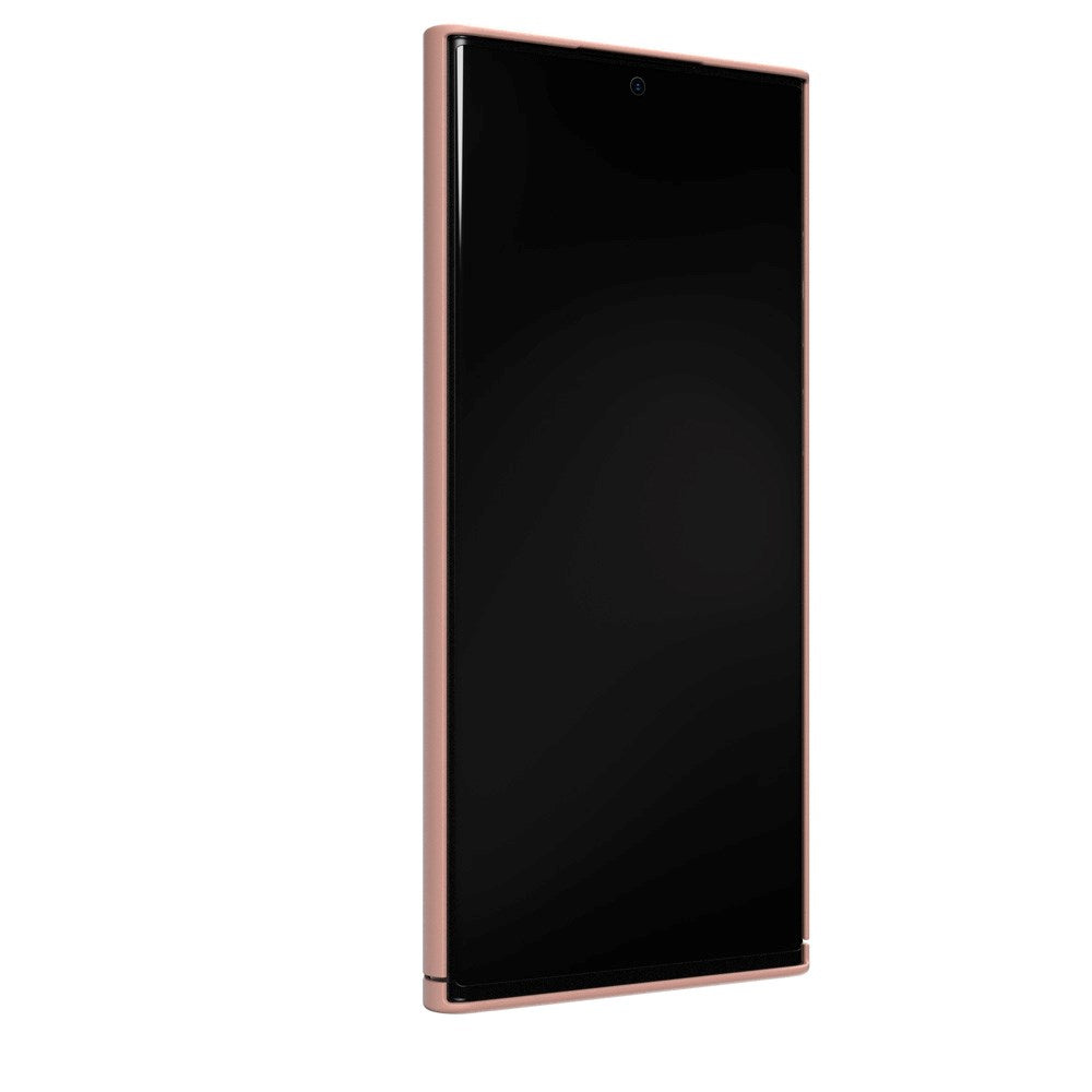 Nudient Thin Case V3 Samsung Galaxy S22 Ultra Bakdeksel - Støvet rosa