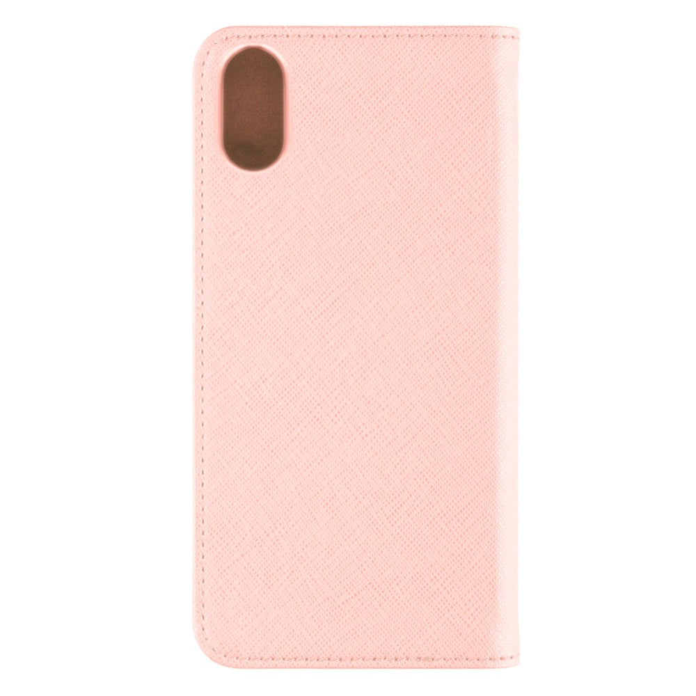 Apple iPhone X/XS La Vie flipcover m. Kortholder - Rosa