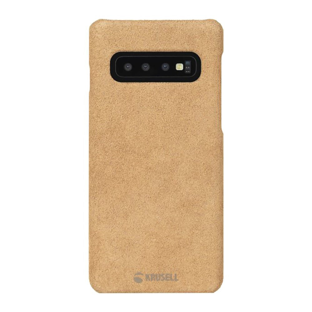 Krusell Broby Samsung Galaxy S10e semsket deksel - Beige