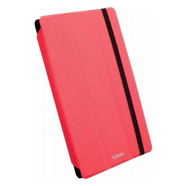 Krusell Universal Tablet Leather Cover Max 20,7x12,5cm - Rød