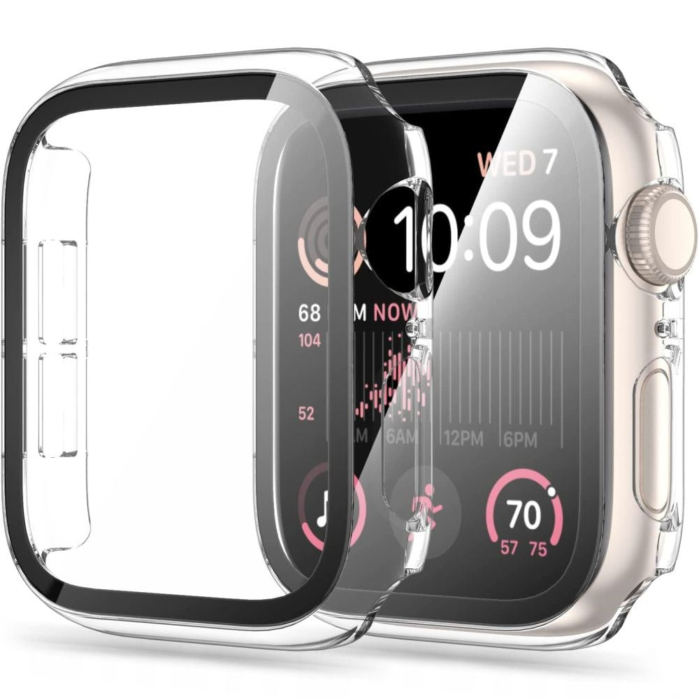 Apple Watch Tech-Protect DEFENSE360 Smartwatch-deksel m. Skjermbeskytter - SE/6/5/4 (44mm) - Gjennomsiktig