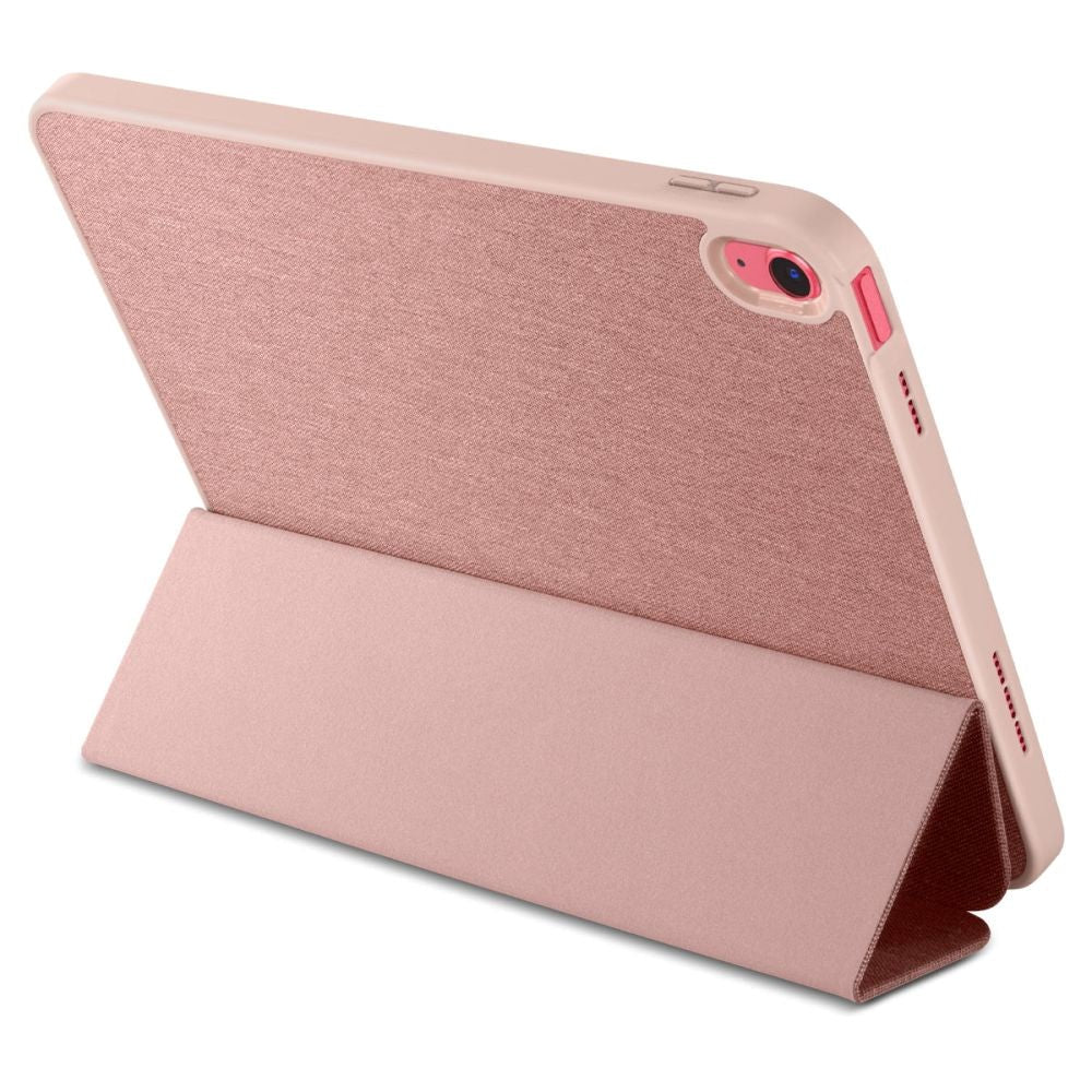 iPad 10,9" (2022) Spigen Urban Fit Flip-deksel med penneholder - Rose Gold