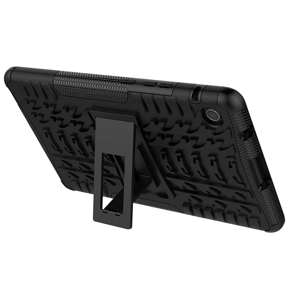 Huawei MatePad T8 8" Tech-Protect Armorlok-deksel m. Kickstand - Svart