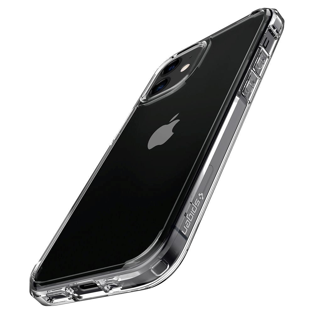 iPhone 12 Mini Spigen Ultra Hybrid-deksel - Gjennomsiktig