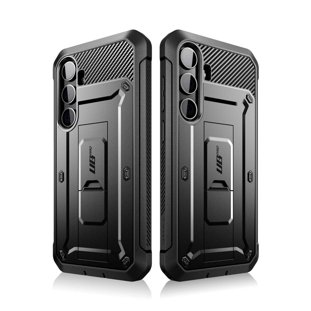 Samsung Galaxy S24+ (Plus) SUPCASE Unicorn Beetle Pro 2-Set Håndværker Cover m. Skærmbeskyttelse - Sort