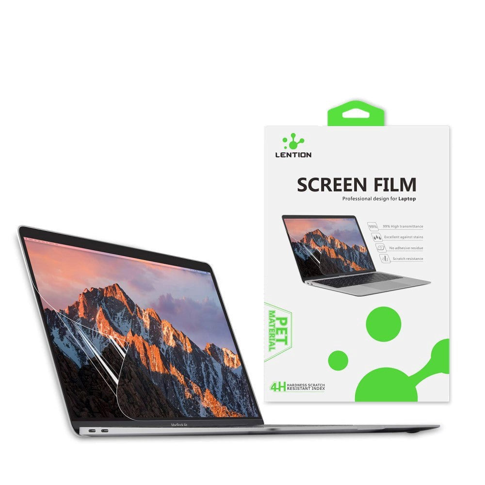 MacBook Air 13 (2018-2022) / Pro 13 (2016-2022) - Lention HD-skjermbeskytter