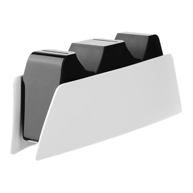 PS5 Ladestasjon for 2 x PS5-kontroller - Hvit / Svart