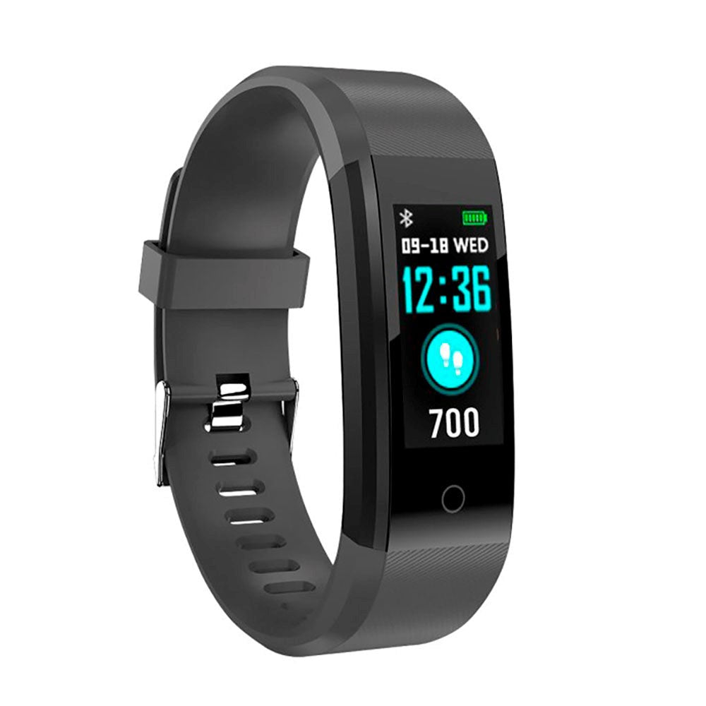 SBS Vital Fit Fitness Tracker m. Søvntracker & Skridttæller - IP67 - Sort