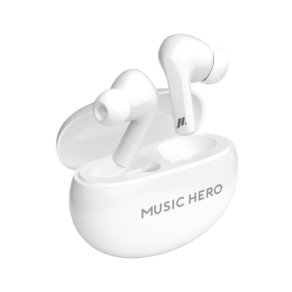 MUSIC HERO X-BEAT True Wireless Høretelefoner - In-Ear - Hvid