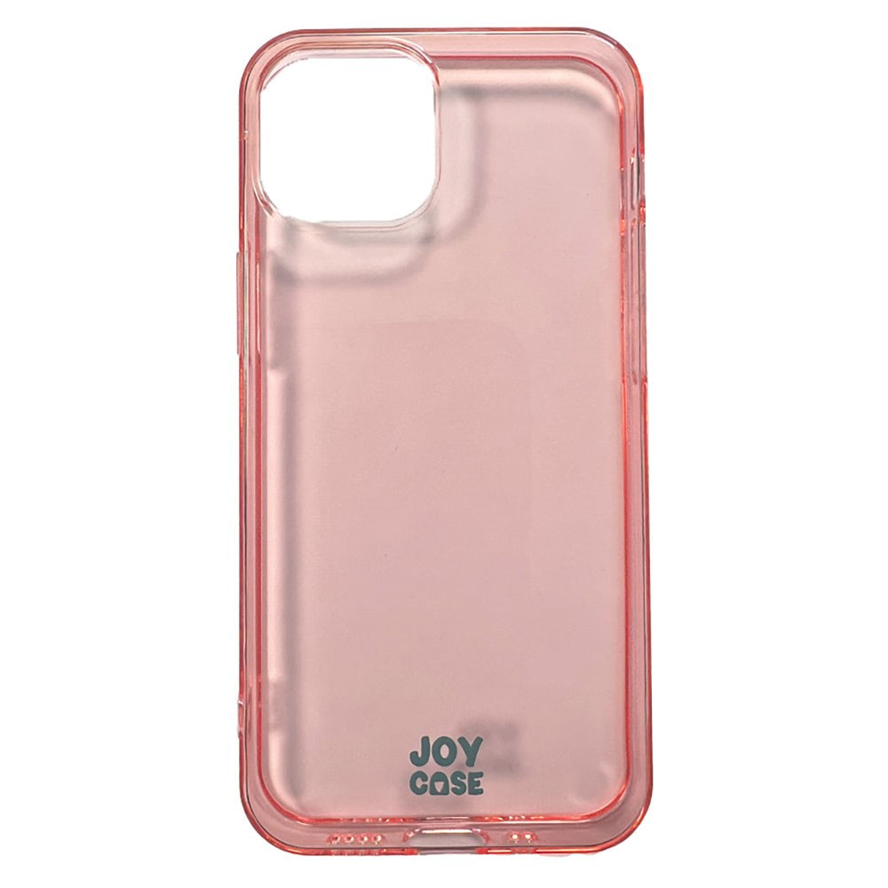 iPhone 13 Mini Joy Deksel Fleksibelt plastdeksel - Gjennomsiktig / Rosa