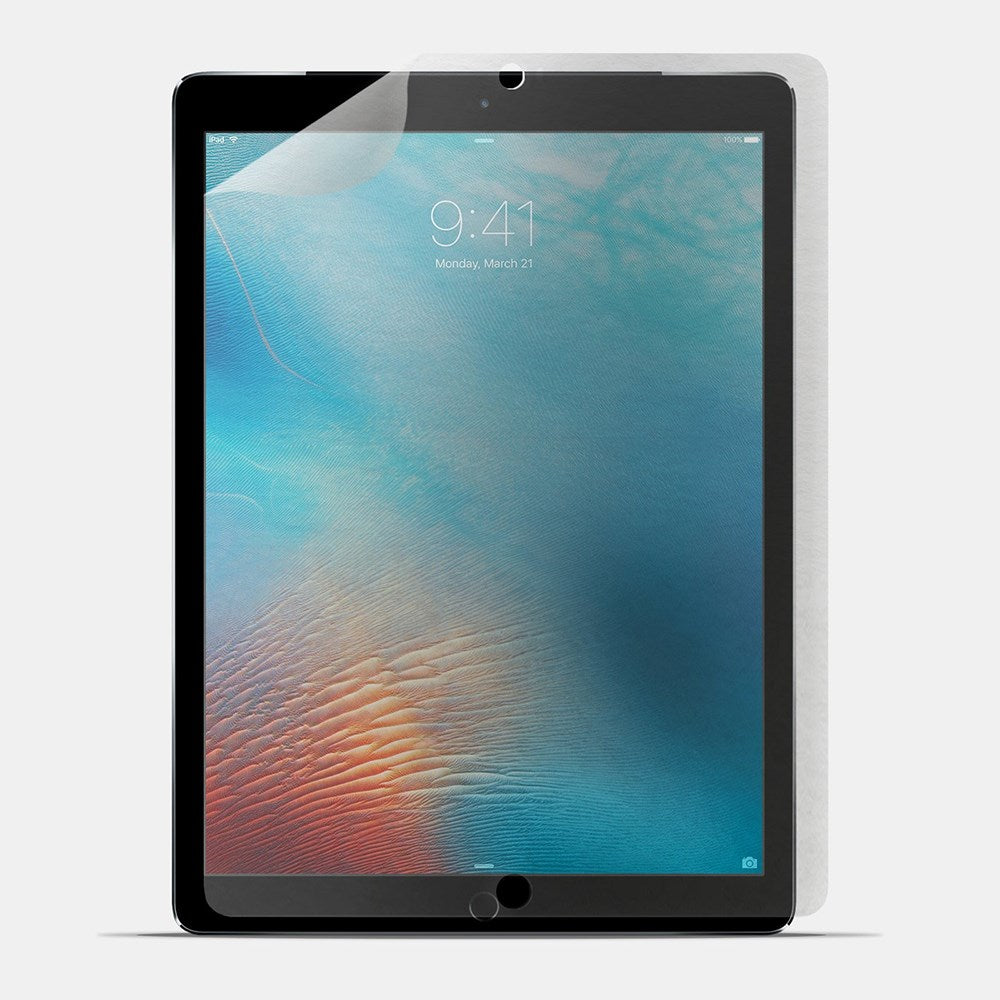 Doodroo iPad Pro 12,9" (2017 / 2015) Papir Feel Skjermbeskytter - 2 deler - Gjennomsiktig