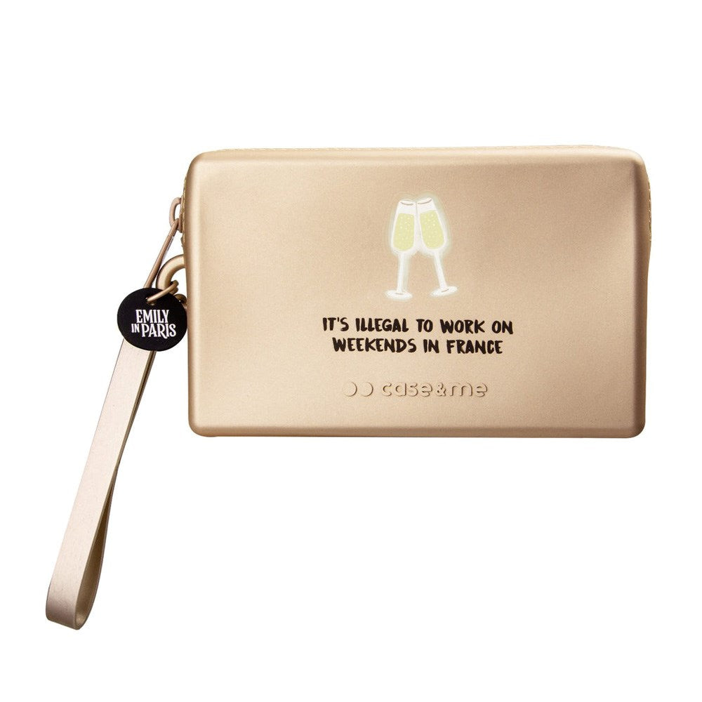 Case&Me - Emily in Paris - Silikonetui - Champagne Cheers