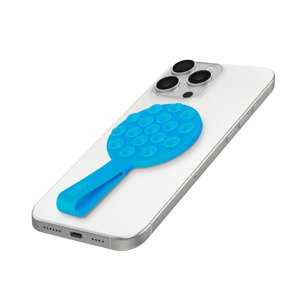 Silikone Sugekop Mobilholder - SBS - MagSafe Kompatibel - Blå