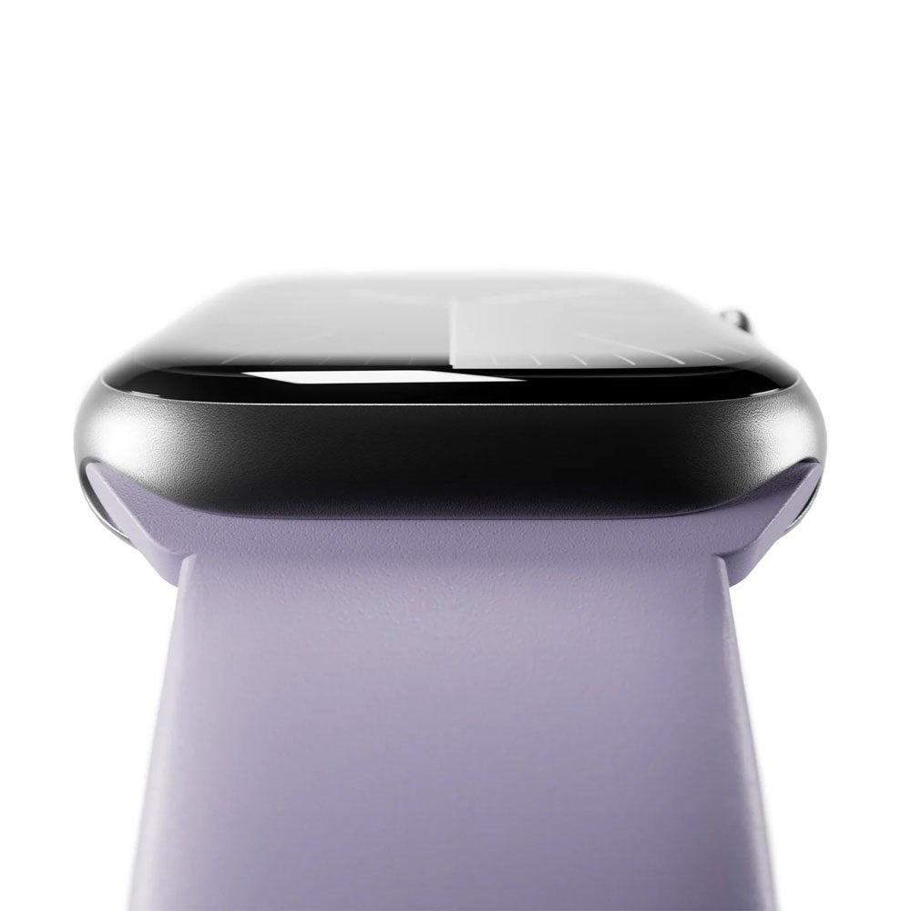 Apple Watch (38/40/SE/41/42mm) Puro ICON Silicone Rem - Lavender Blue