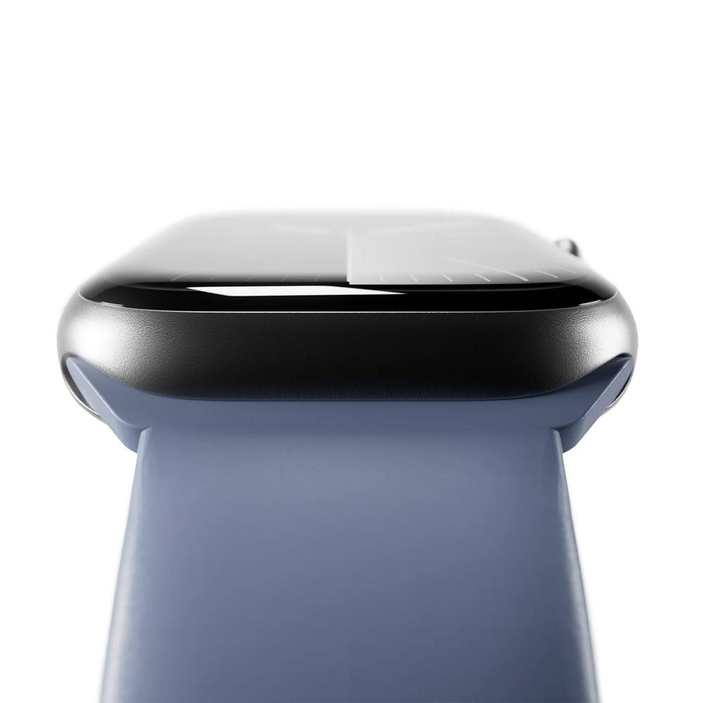 Apple Watch (38/40/SE/41/42mm) Puro ICON Silicone Rem - Ice Blue