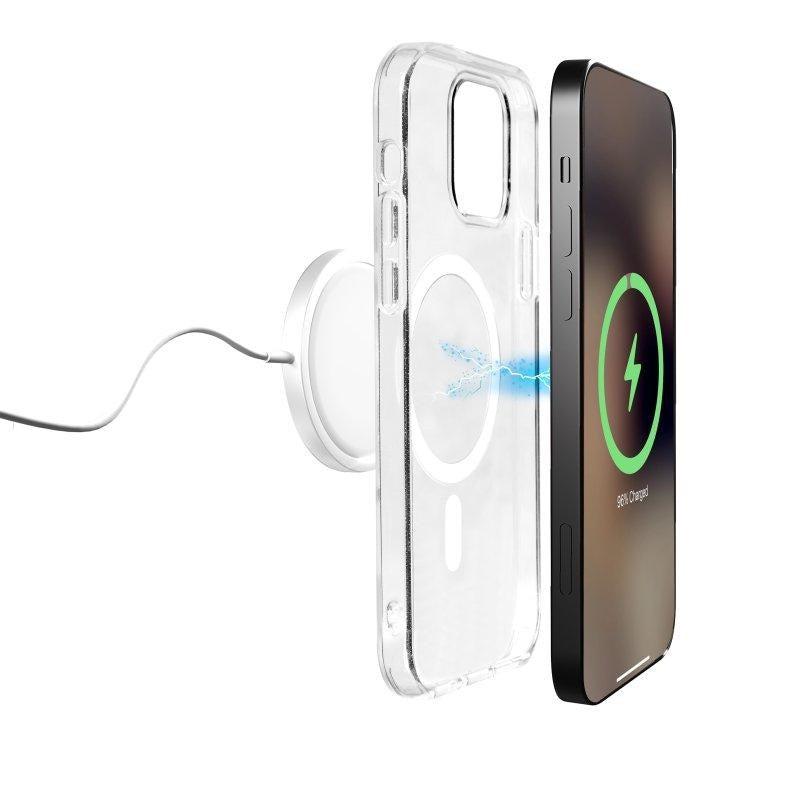 iPhone 13 Pro Max Puro Lite Mag Bagside Cover - MagSafe Kompatibel - Gennemsigtig